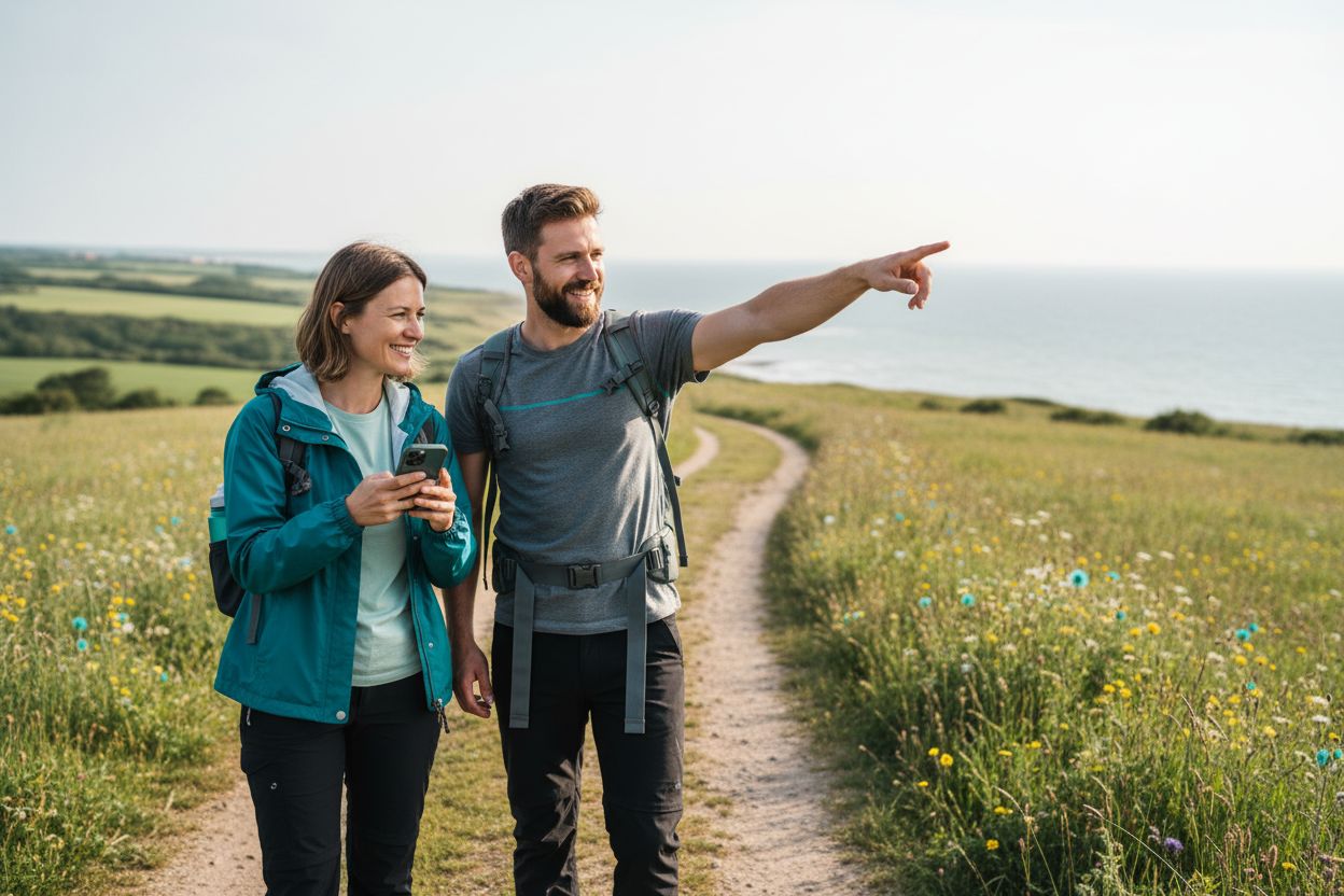 vandreturs-guide danmark, coastal hiking