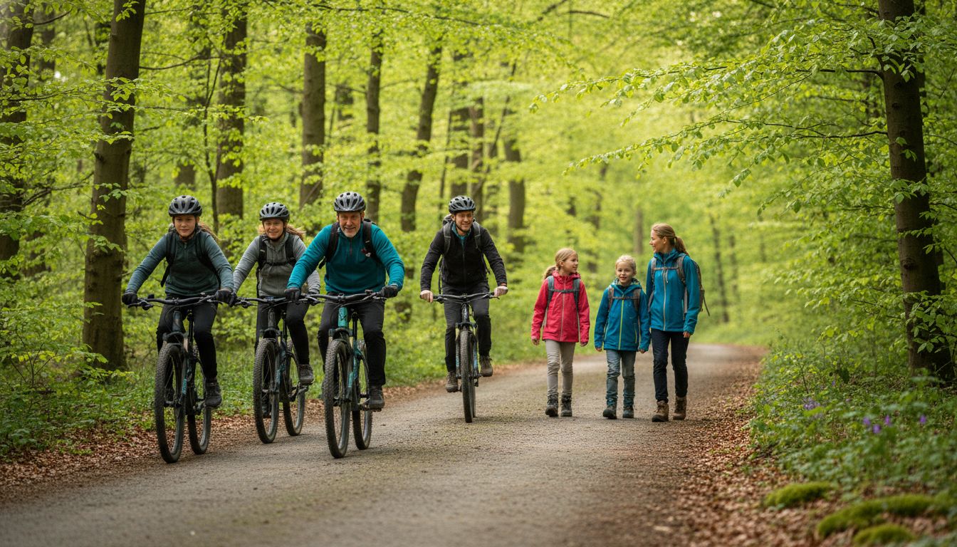 mountainbike dansk skov