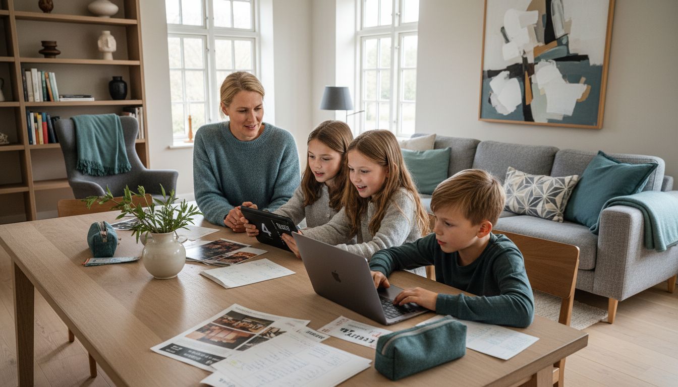 familie museumsplanlægning