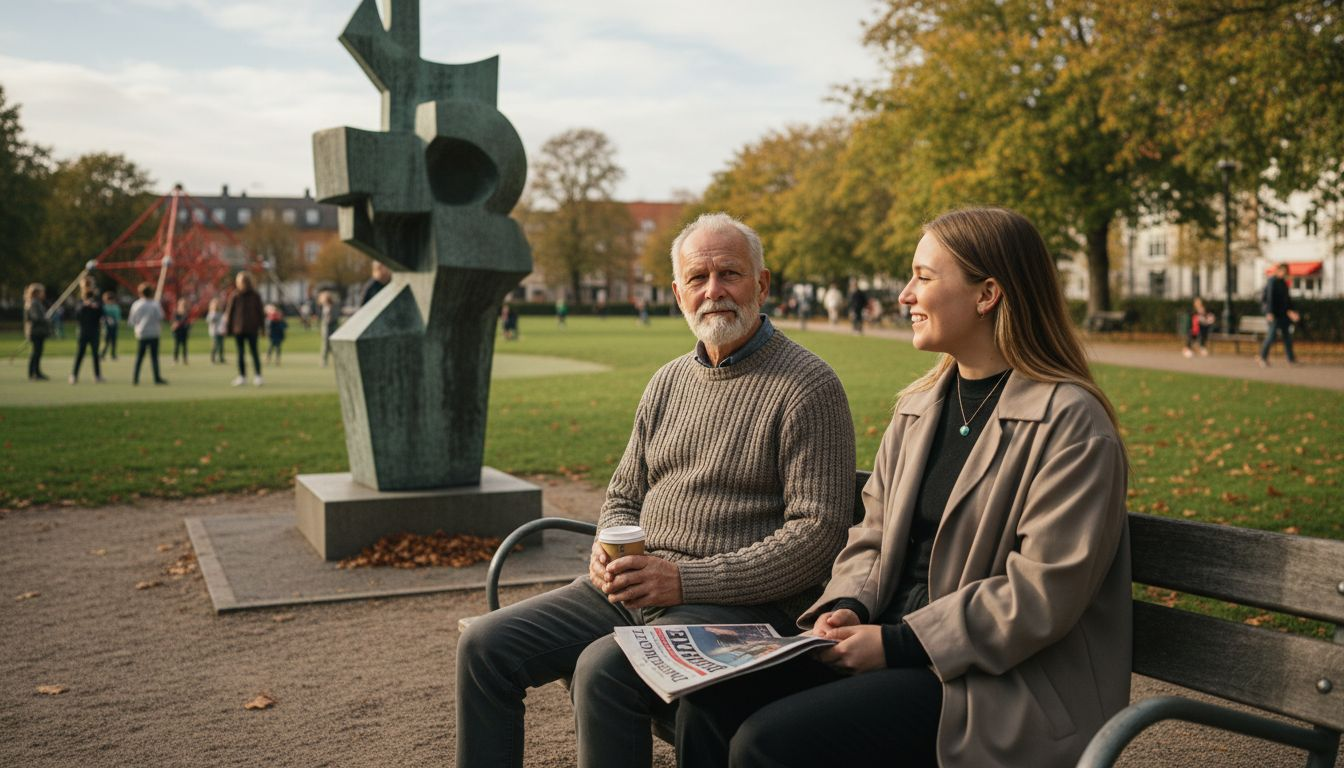 Mange sætter pris på at opleve kunst i byens rum