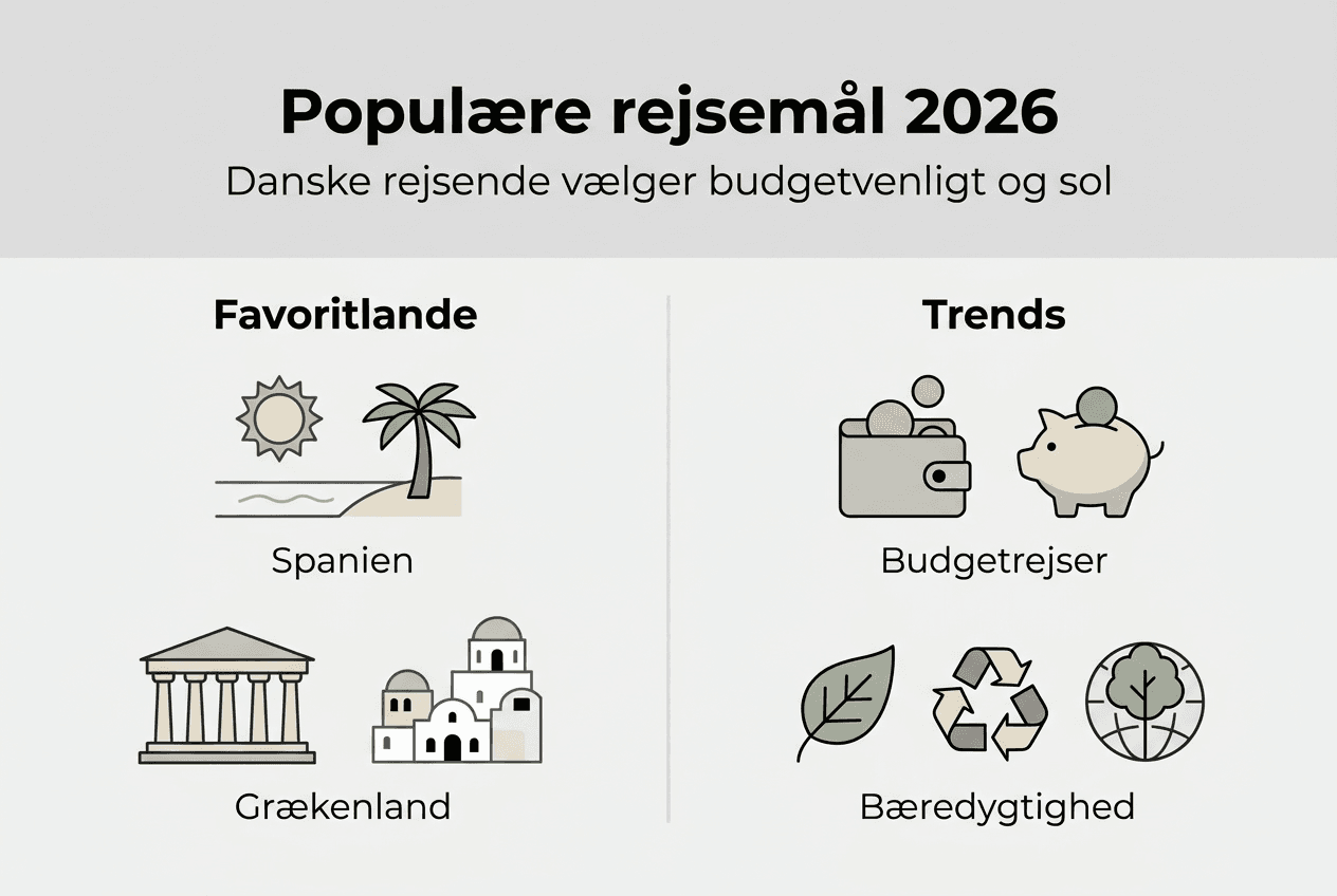 Visuel heatmap: Sådan rejser to danskere i 2026