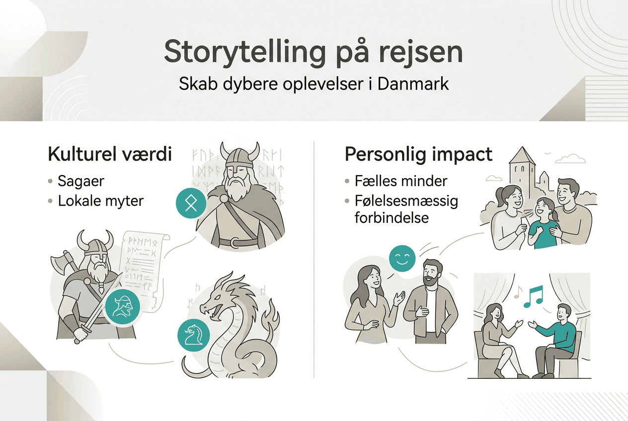 Visuel guide: Sådan bruger vi storytelling i danske rejseoplevelser