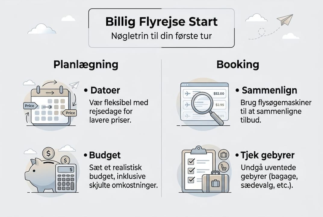 Grafik: Sådan finder du billige flybilletter – vores bedste sparetricks