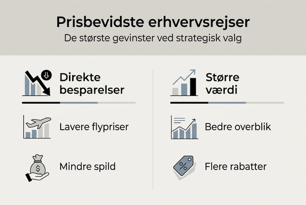 Oversigt: Sådan får din virksomhed mest muligt ud af budgetvenlige forretningsrejser