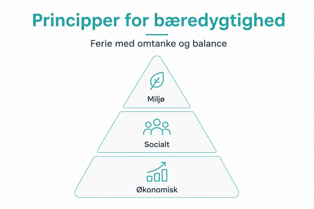 Infografik: Sådan rejser du mere bæredygtigt – gode råd til den grønne ferie