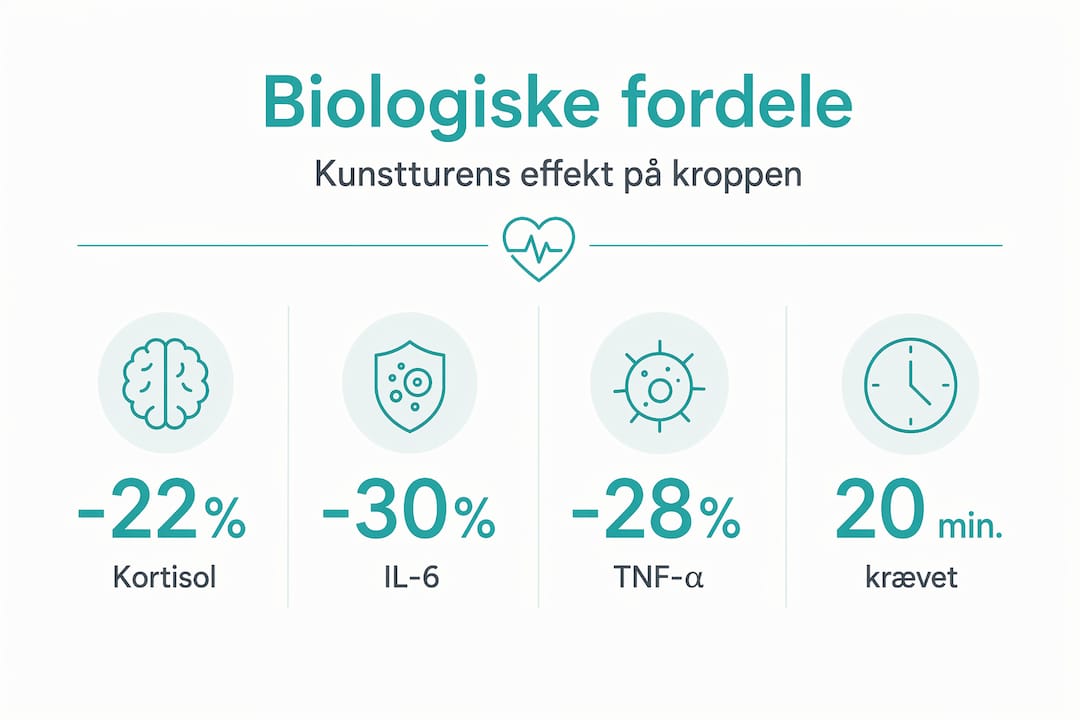 Oversigt: Sådan påvirker kunstture din biokemi positivt