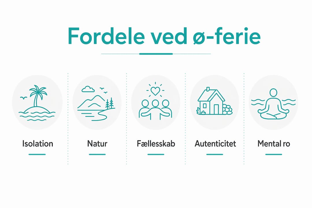 Grafisk overblik: Derfor skal du vælge ø-ferie