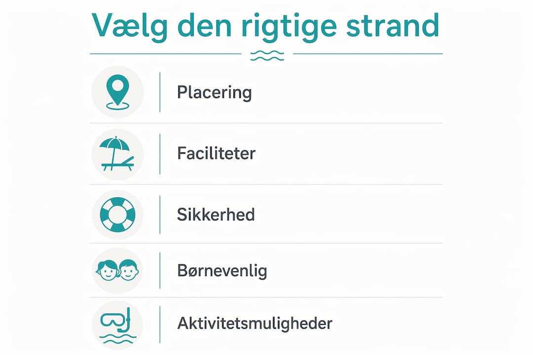 Guide: Sådan finder du den bedste strand til familiehygge