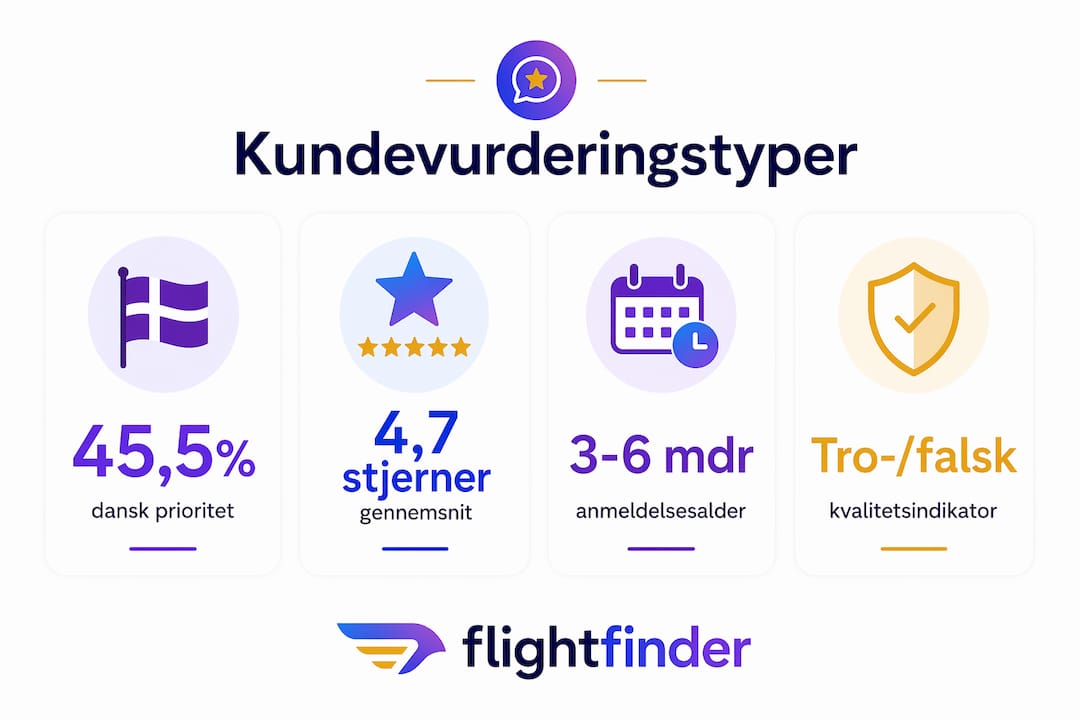 Infografik: Sådan vurderer danske kunder