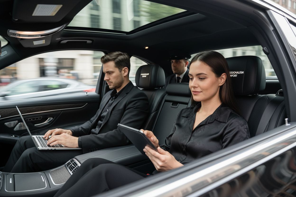 executive car comfort professionalism