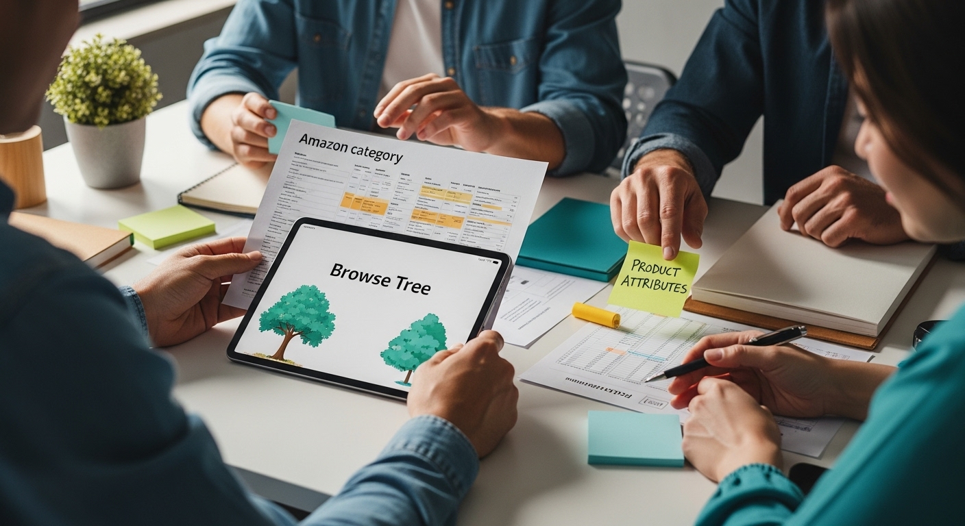 amazon product category assignment