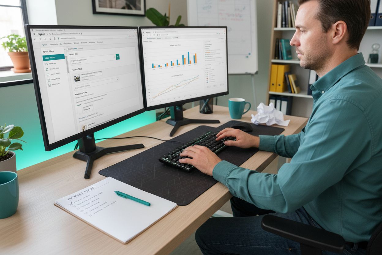 Amazon product title optimization