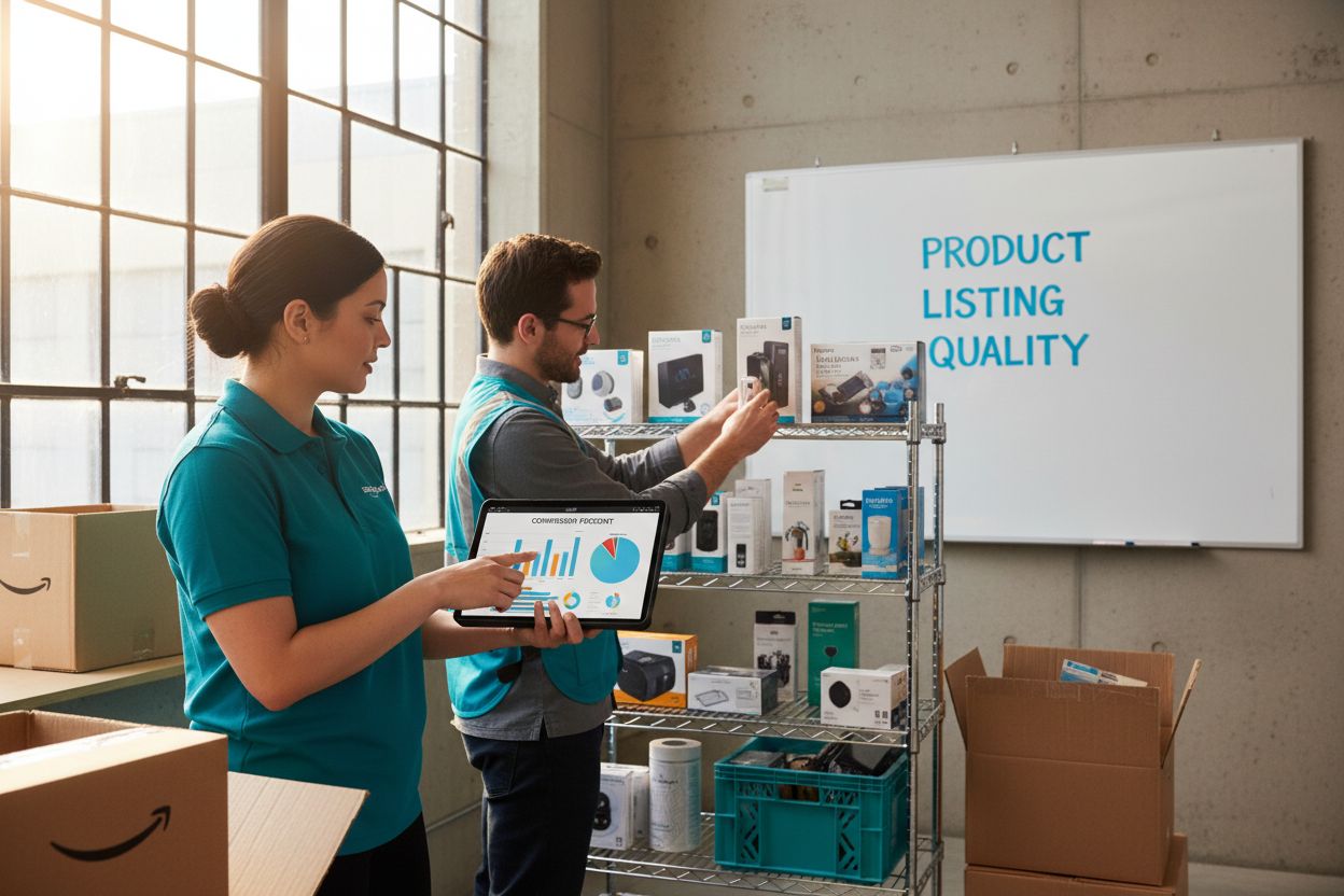 Amazon seller product listing