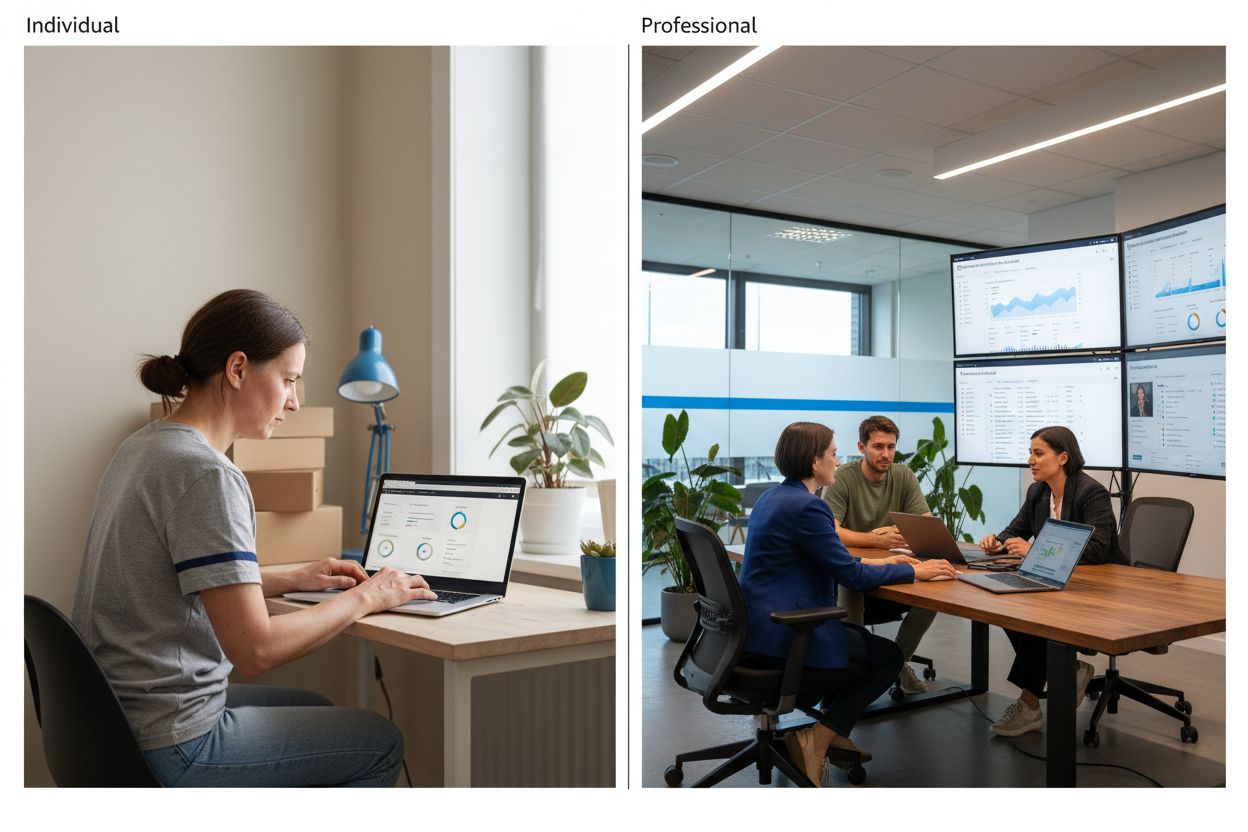 amazon seller account comparison