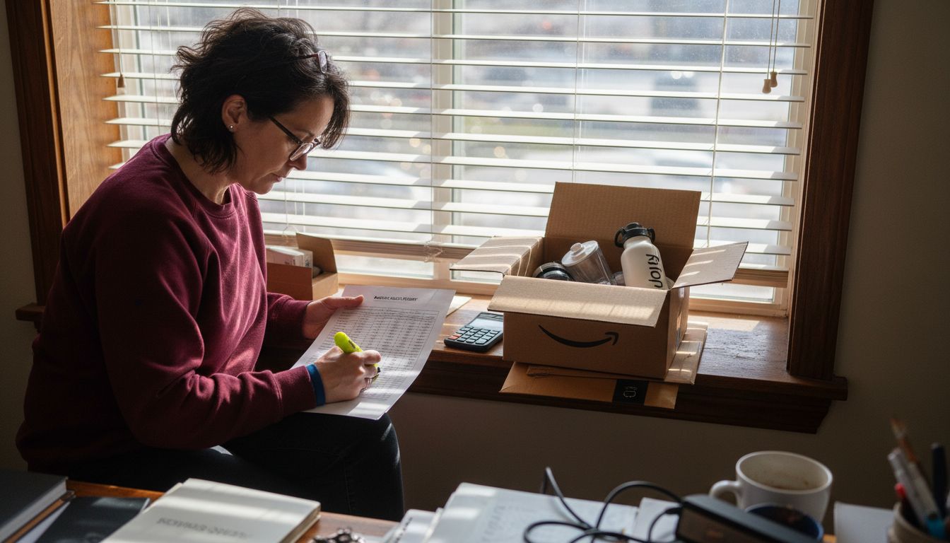 Seller highlighting Amazon sales rank report