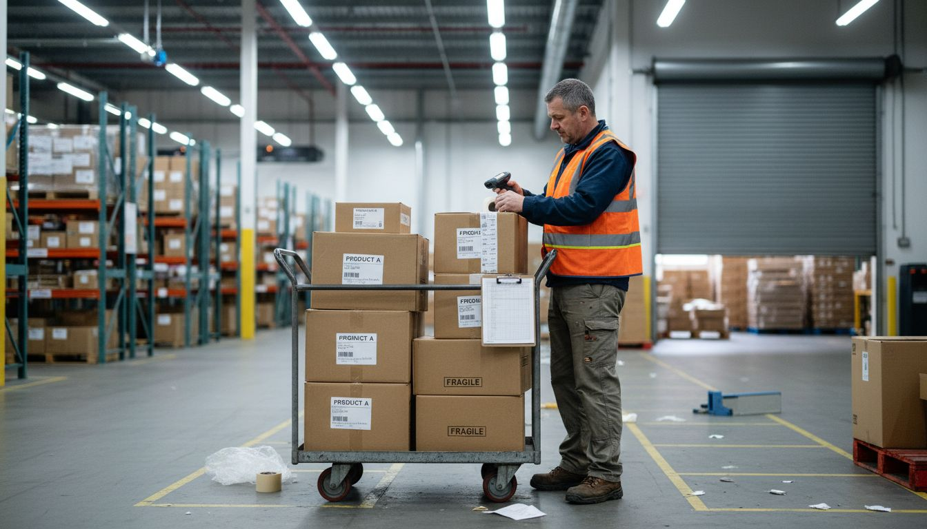 Preparing inventory for Amazon FBA warehouse