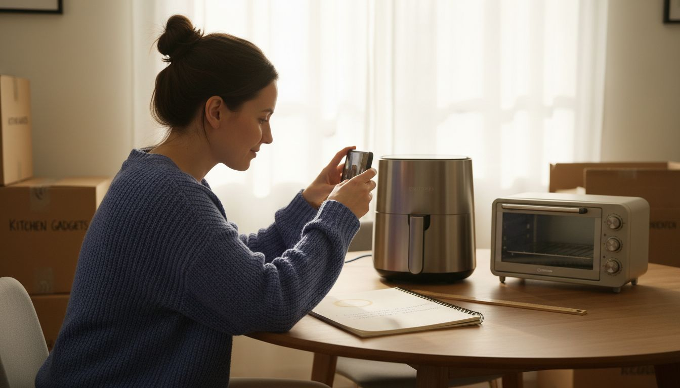 Seller photographing product for Amazon listing