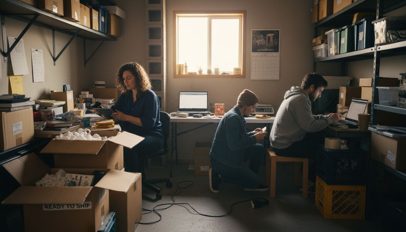 Different FBA sellers working in shared workspace