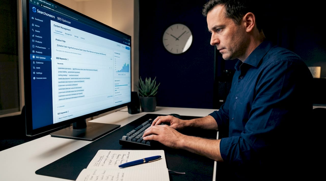 Seller structuring product listing for SEO