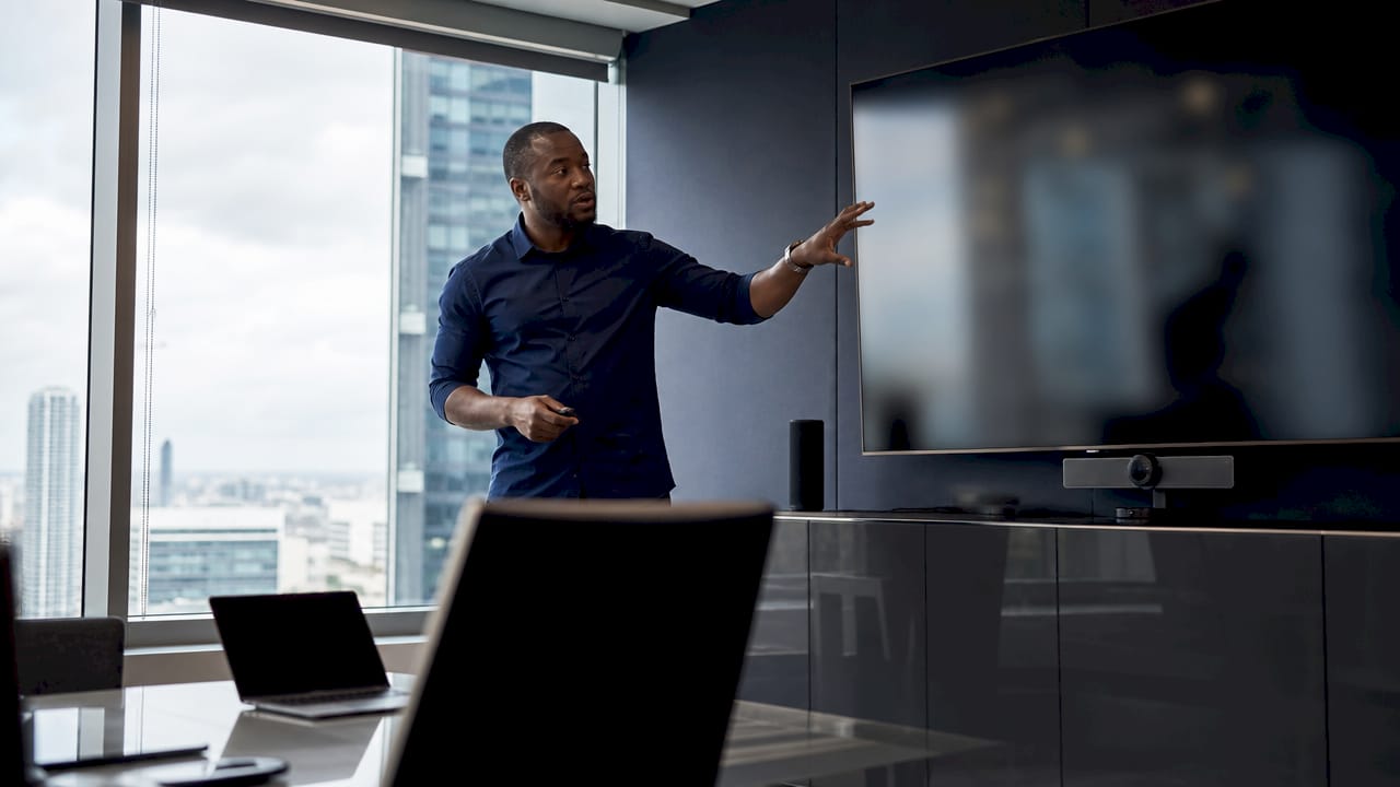 Man conducting technical SEO audit at desk