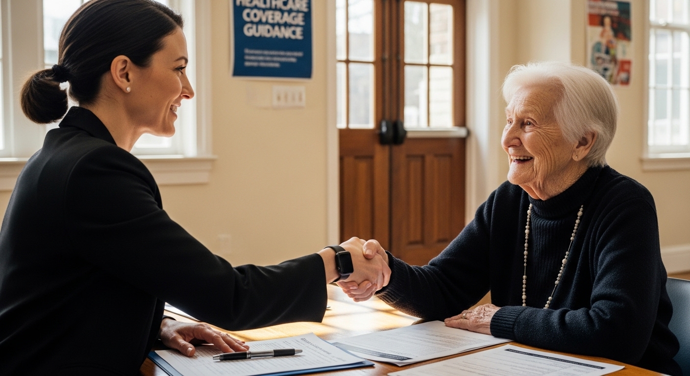 healthcare guidance, insurance agent, community