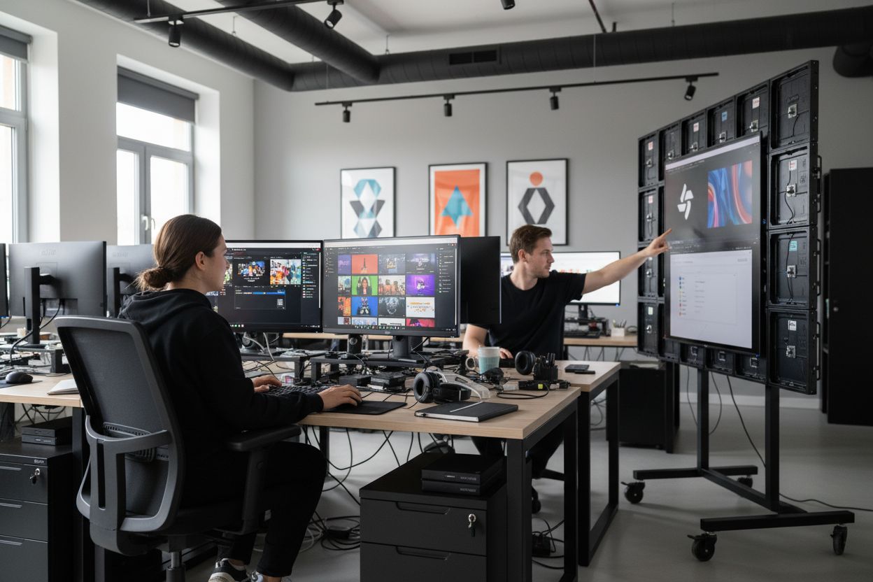 import LED ad content