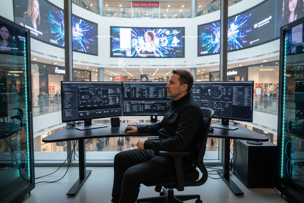 gestion écrans LED entreprise