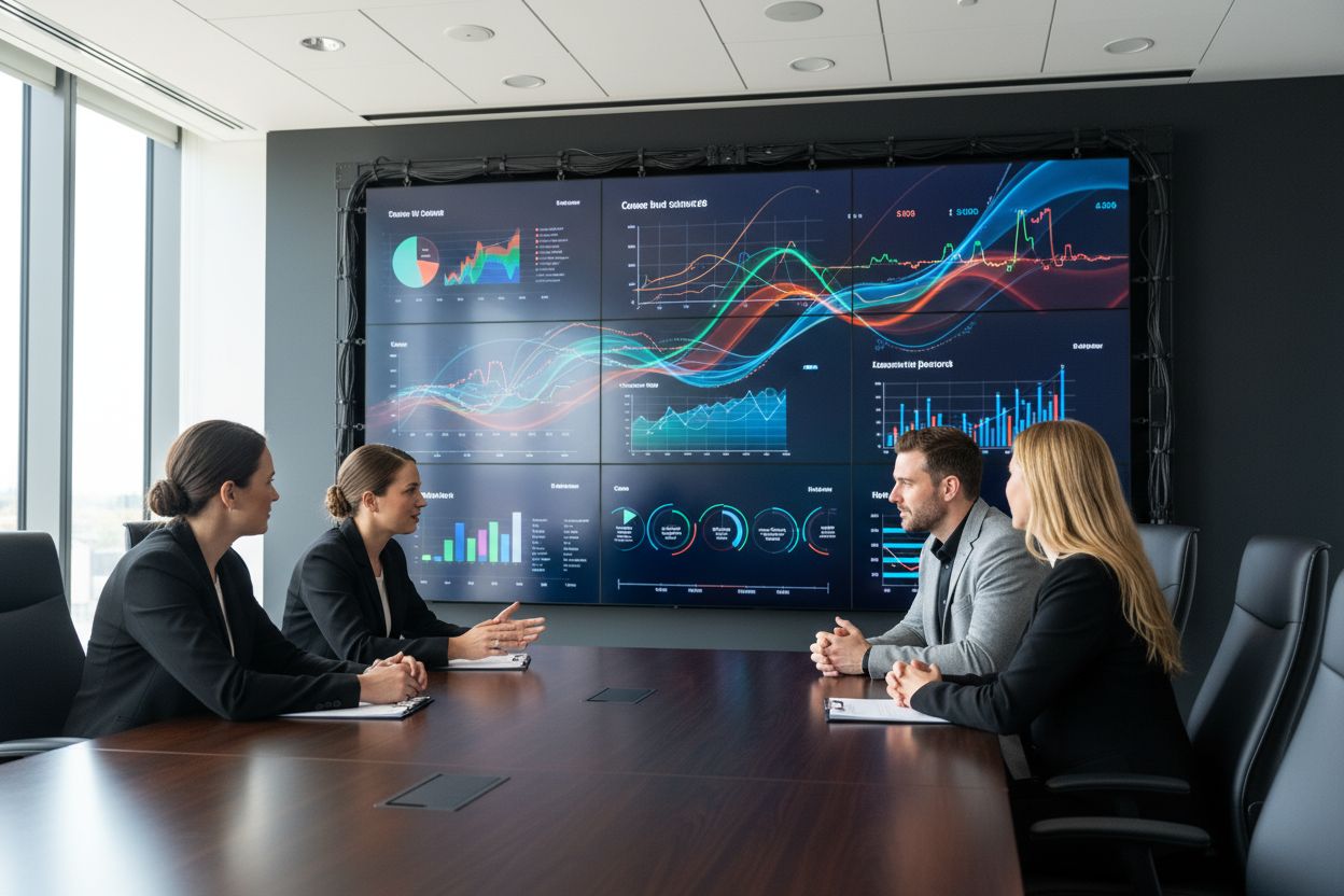 salle conférence mur LED