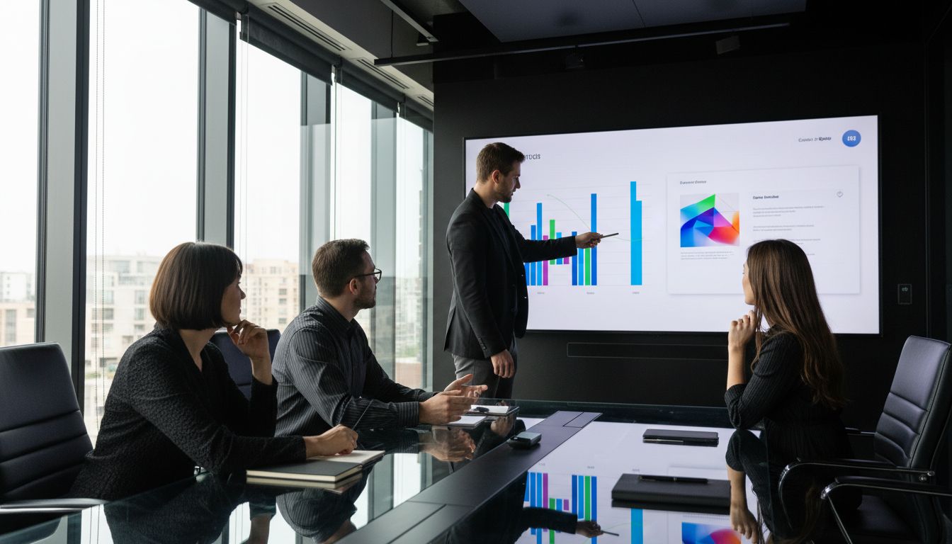 salle réunion écran dynamique