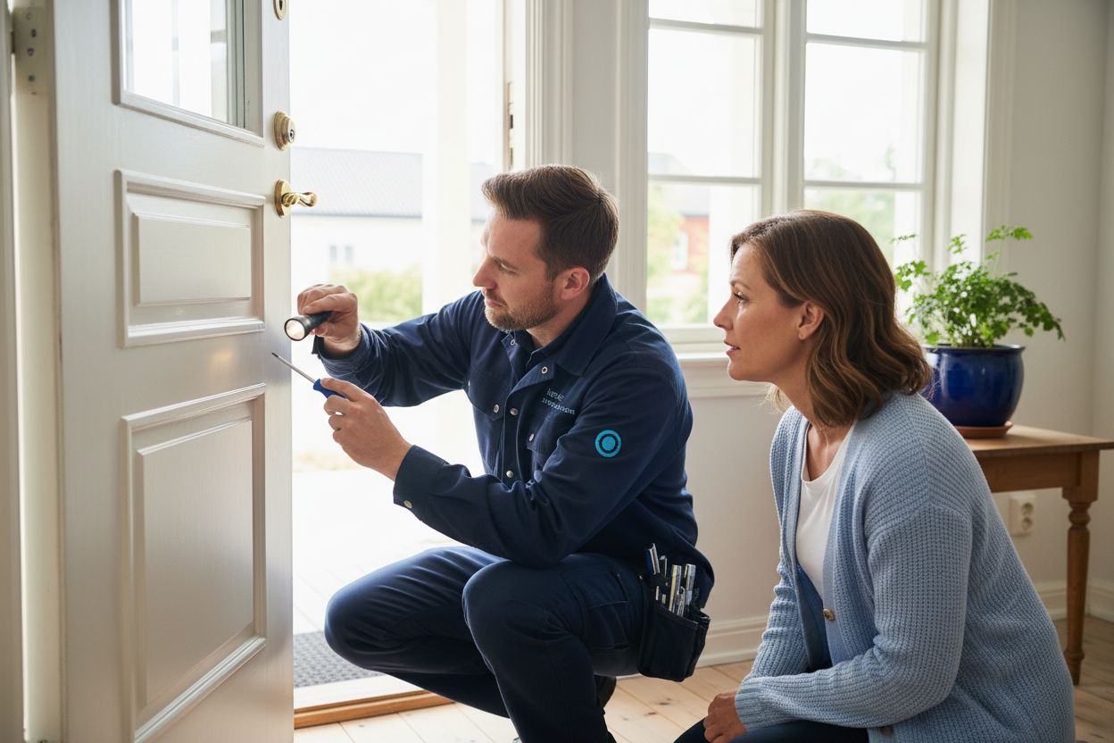 lock inspection säkerhetskontroll