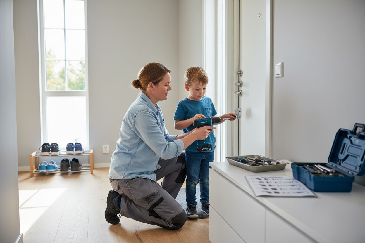 låsbyte checklista familj