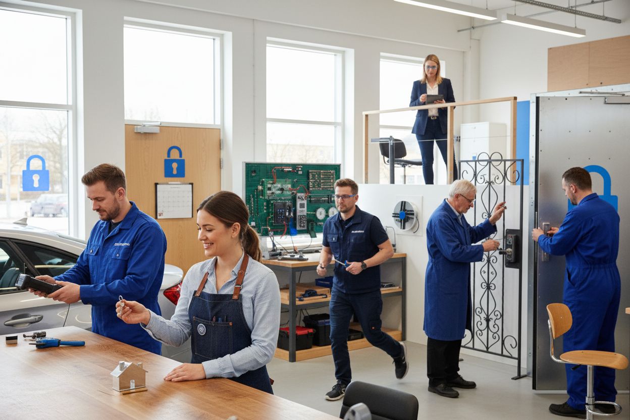 låssmeder, lås, säkerhet