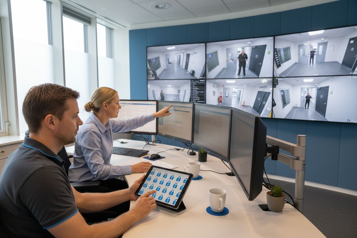 kommunal säkerhetscentral låssystem