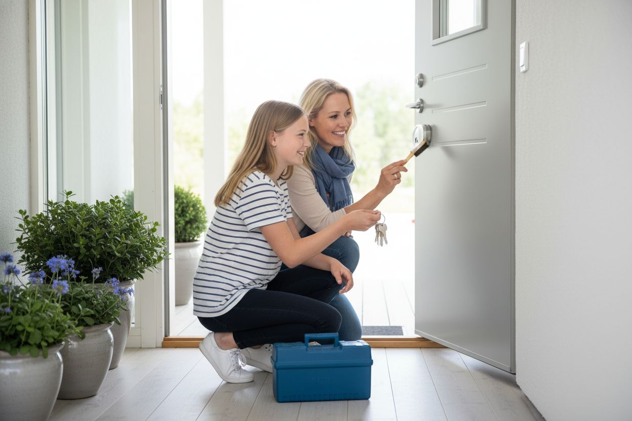 låsunderhåll fastighetsägare underhåll