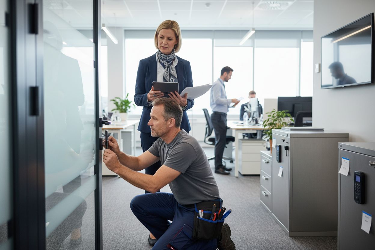 låssmed företagssäkerhet