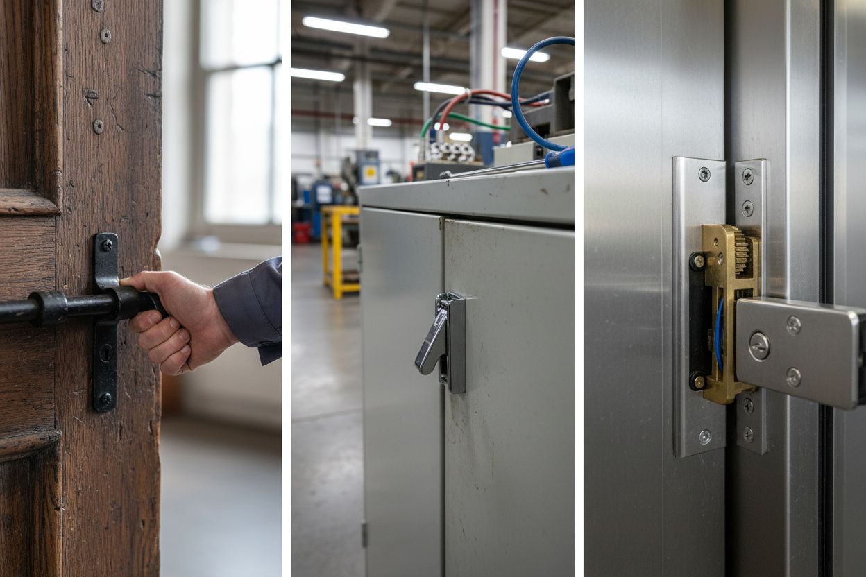 typer spärrlås exempel