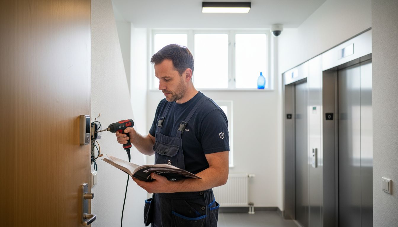 installation av kodlås