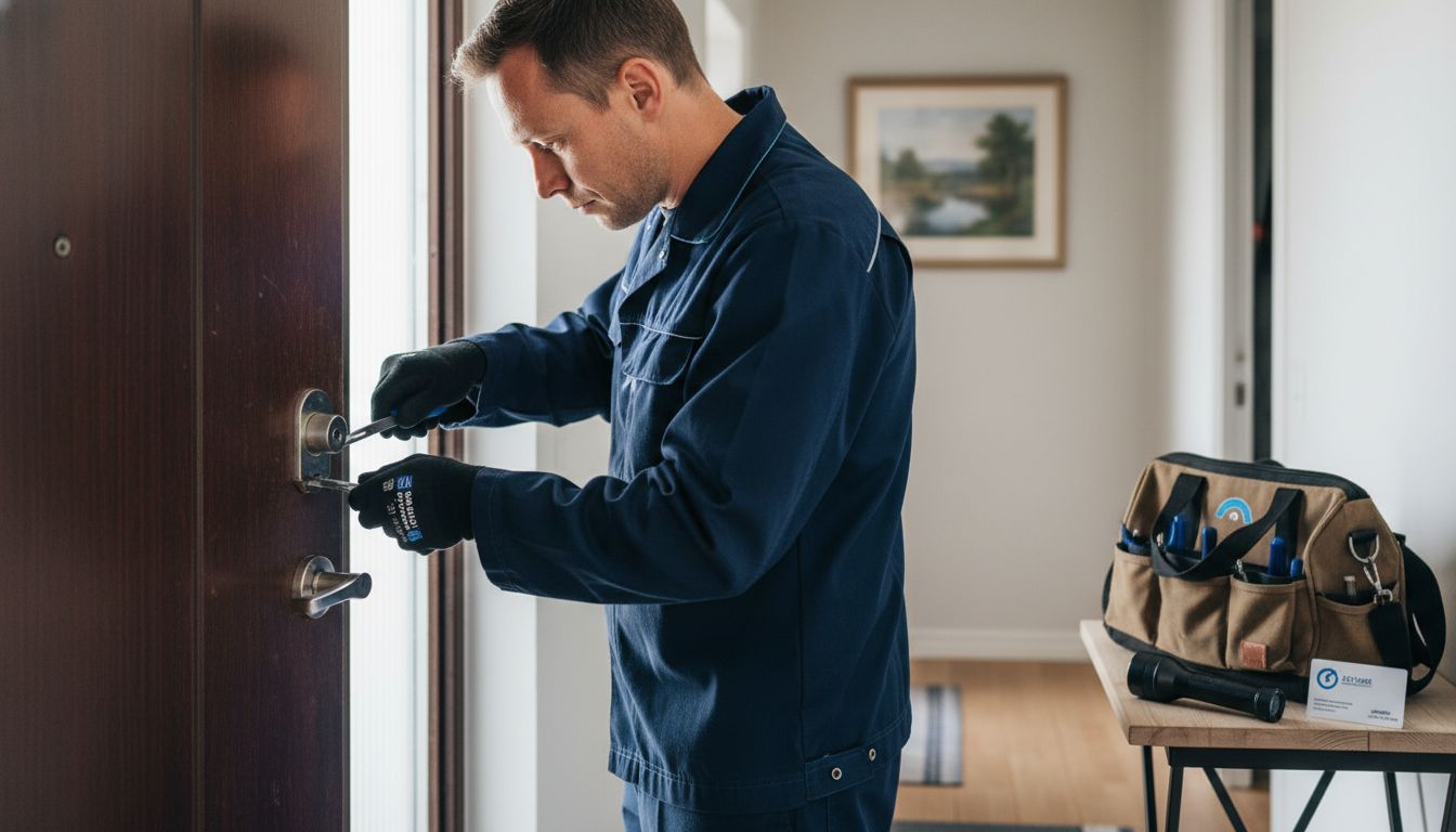professionell låsöppning säkerhet