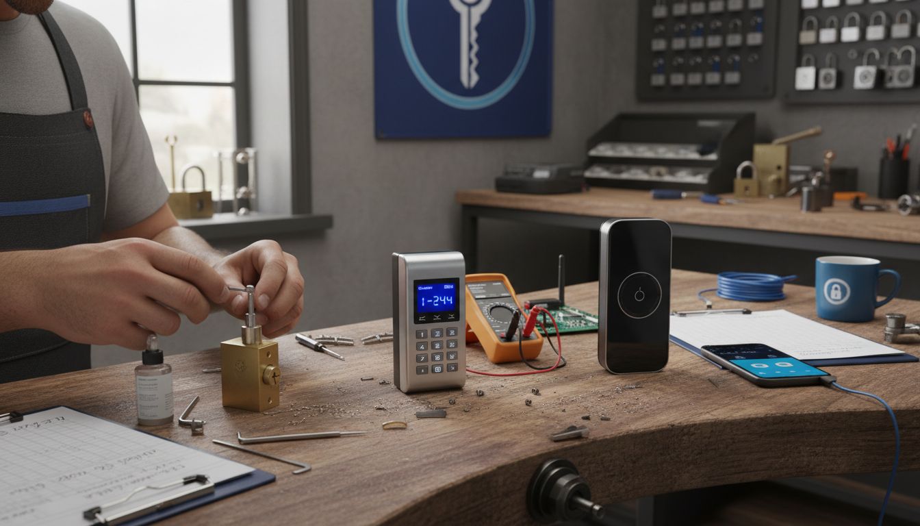 låsservice låstyper underhåll