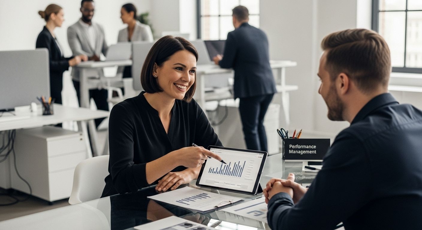 manager performance review team