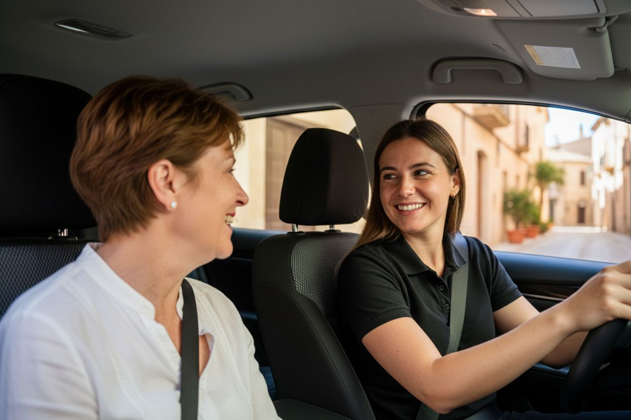 taxi mallorca accesibilidad conductora