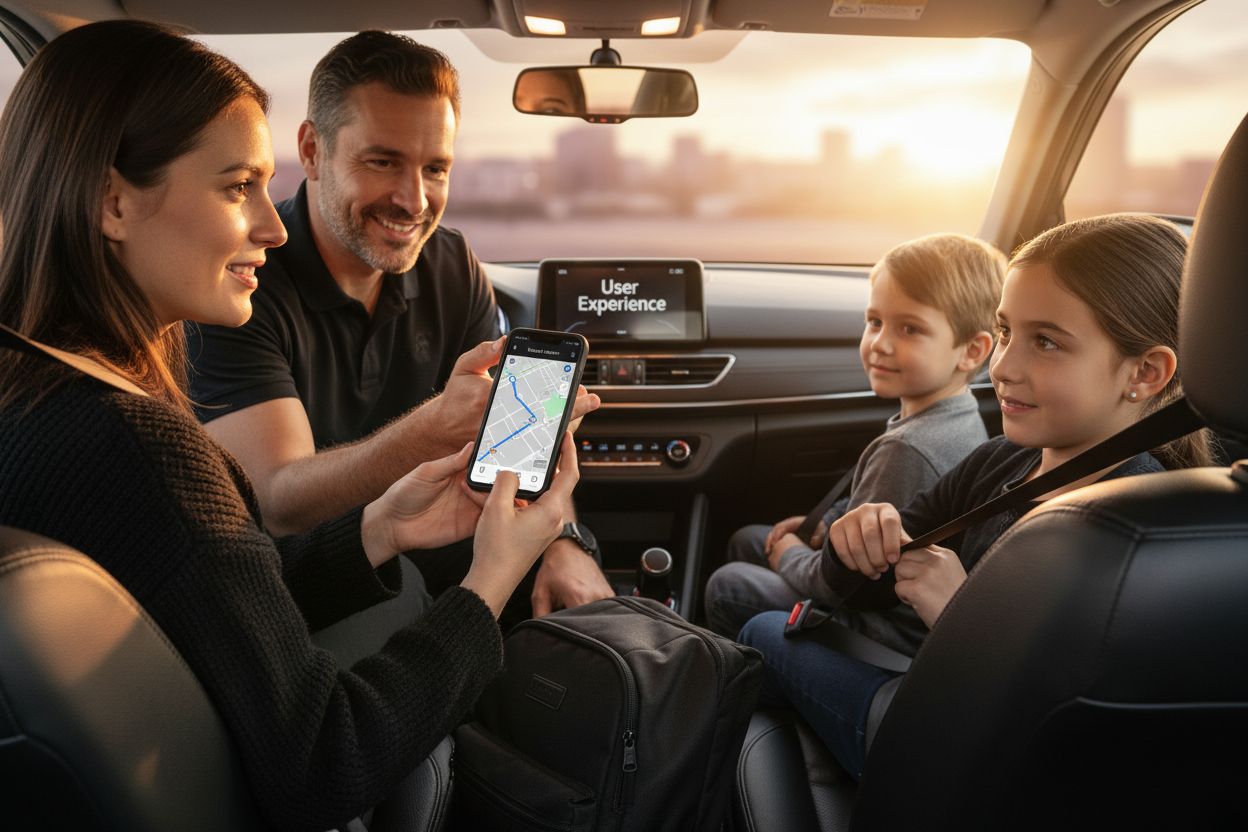 user experience taxi ride