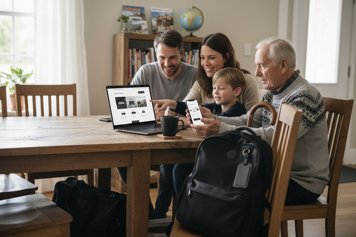 app reserva taxi familia