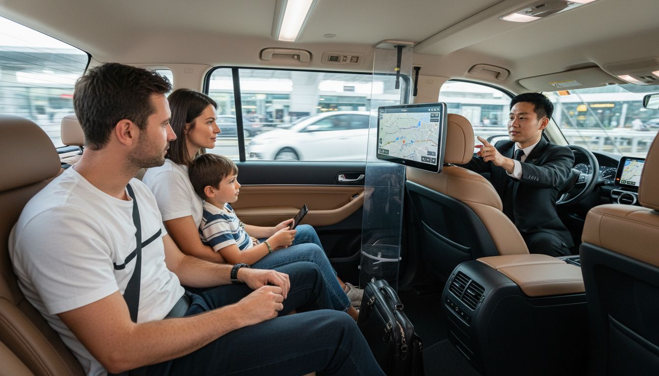 interior taxi aeropuerto