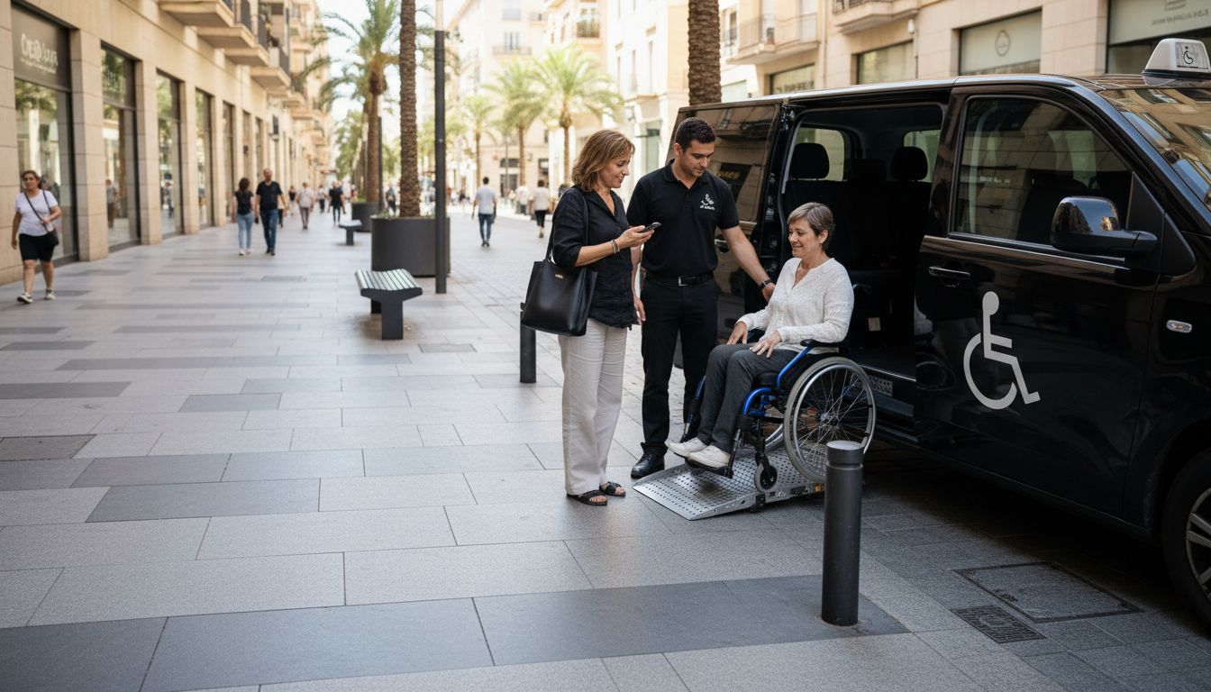 taxi accesible seguro