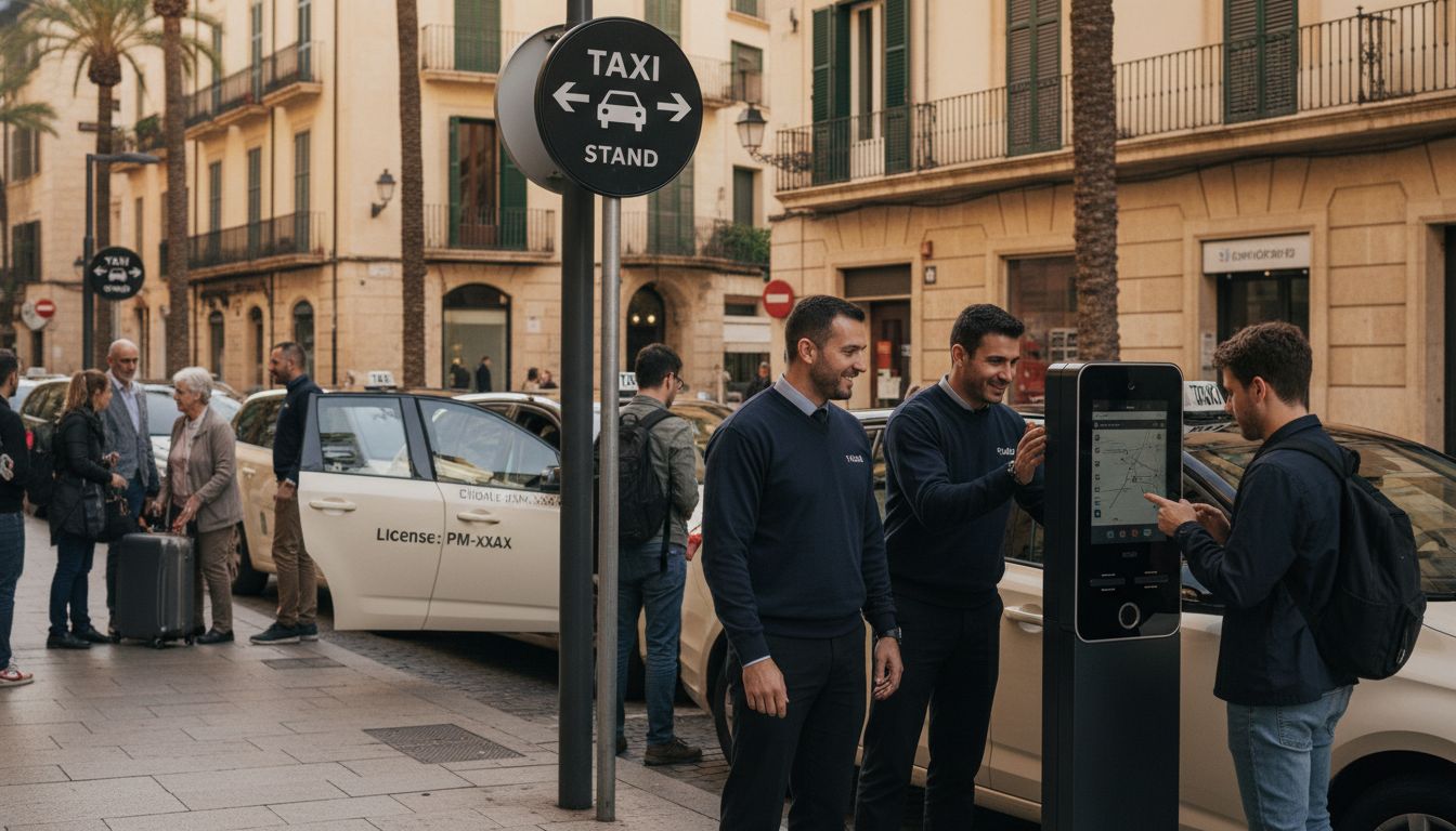 taxi parada Palma