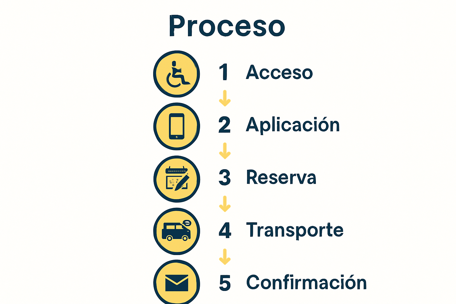 Five steps to reserve a taxi PMR in Mallorca