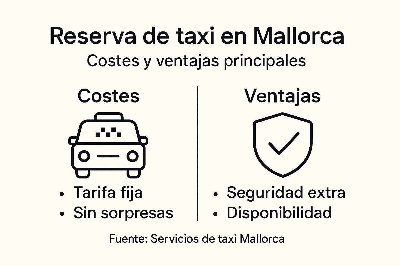Infografía: ¿Cuánto cuesta y qué beneficios tiene reservar un taxi?