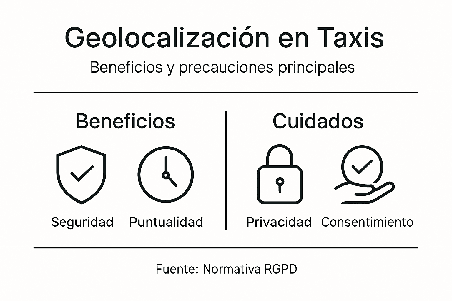 Infografía: cómo la geolocalización está revolucionando el servicio de taxis, sus ventajas y las precauciones que debemos tener en cuenta.