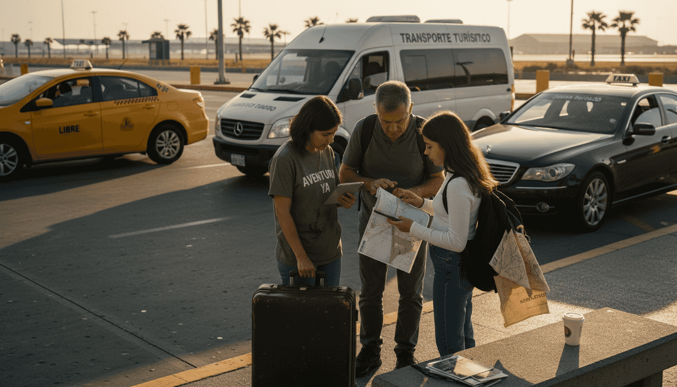 Opiniones de turistas sobre las distintas opciones de transporte en el aeropuerto de Mallorca